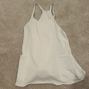FP movement white hot shot mini dress